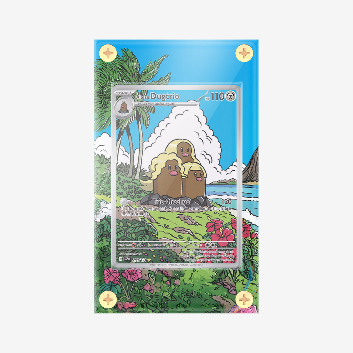 Alolan Dugtrio #208/191 : Surging Sparks
