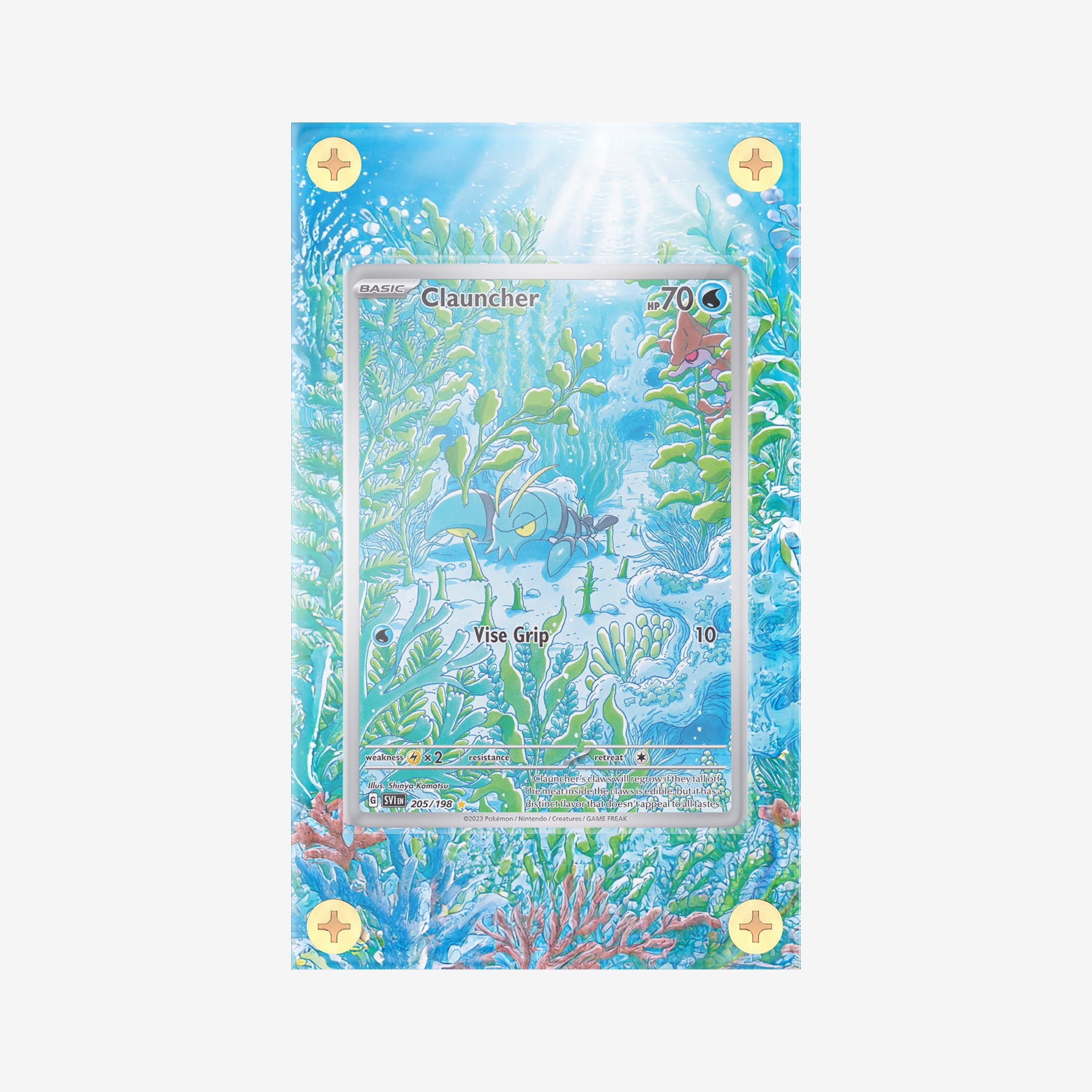 Clauncher #205/198 - S&V - Pokemon Infinity Frames