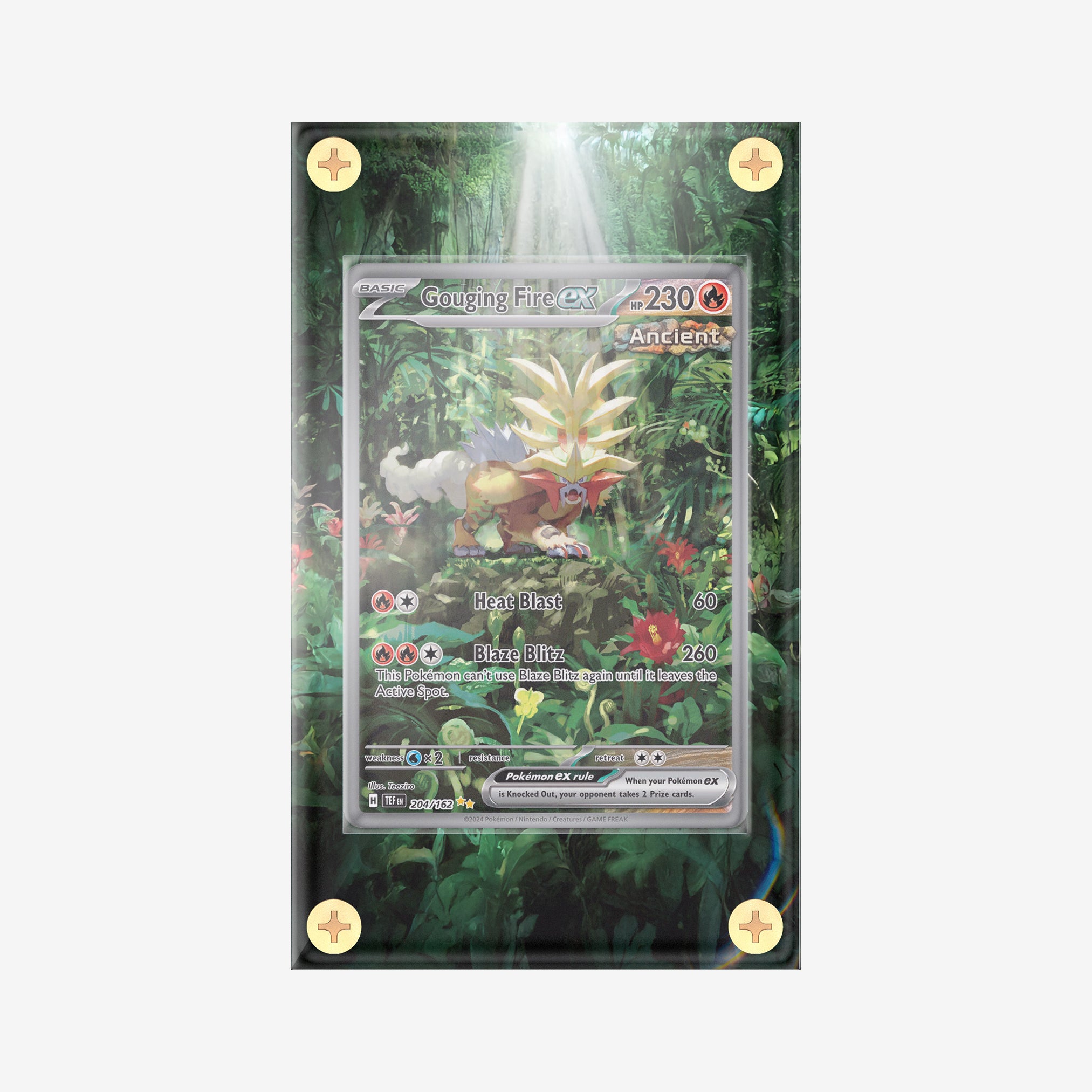 Gouging Fire #204/162 : Temporal Forces - Pokemon Infinity Frames