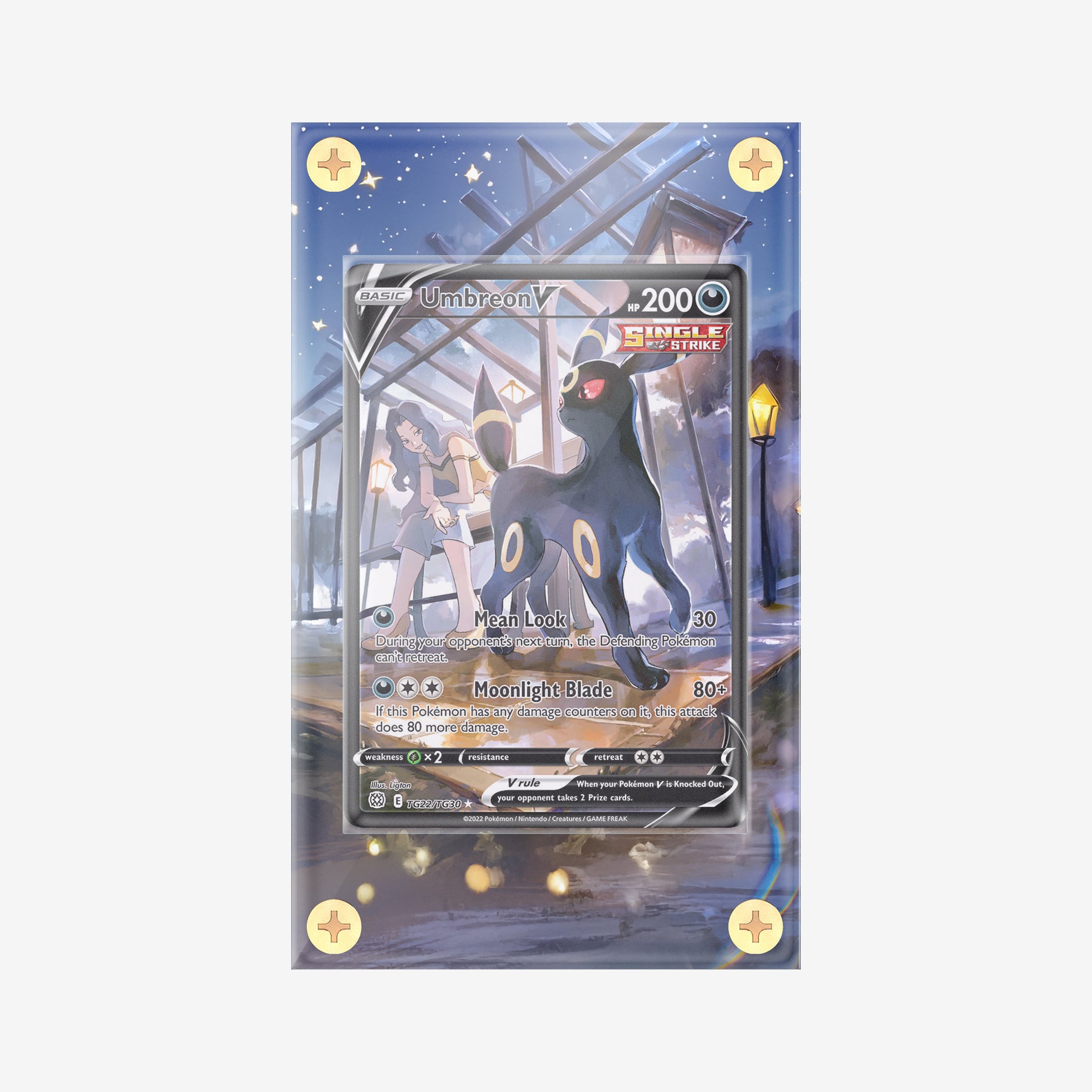 Umbreon V #TG22/TG30 : Brilliant Stars - Pokemon Infinity Frames