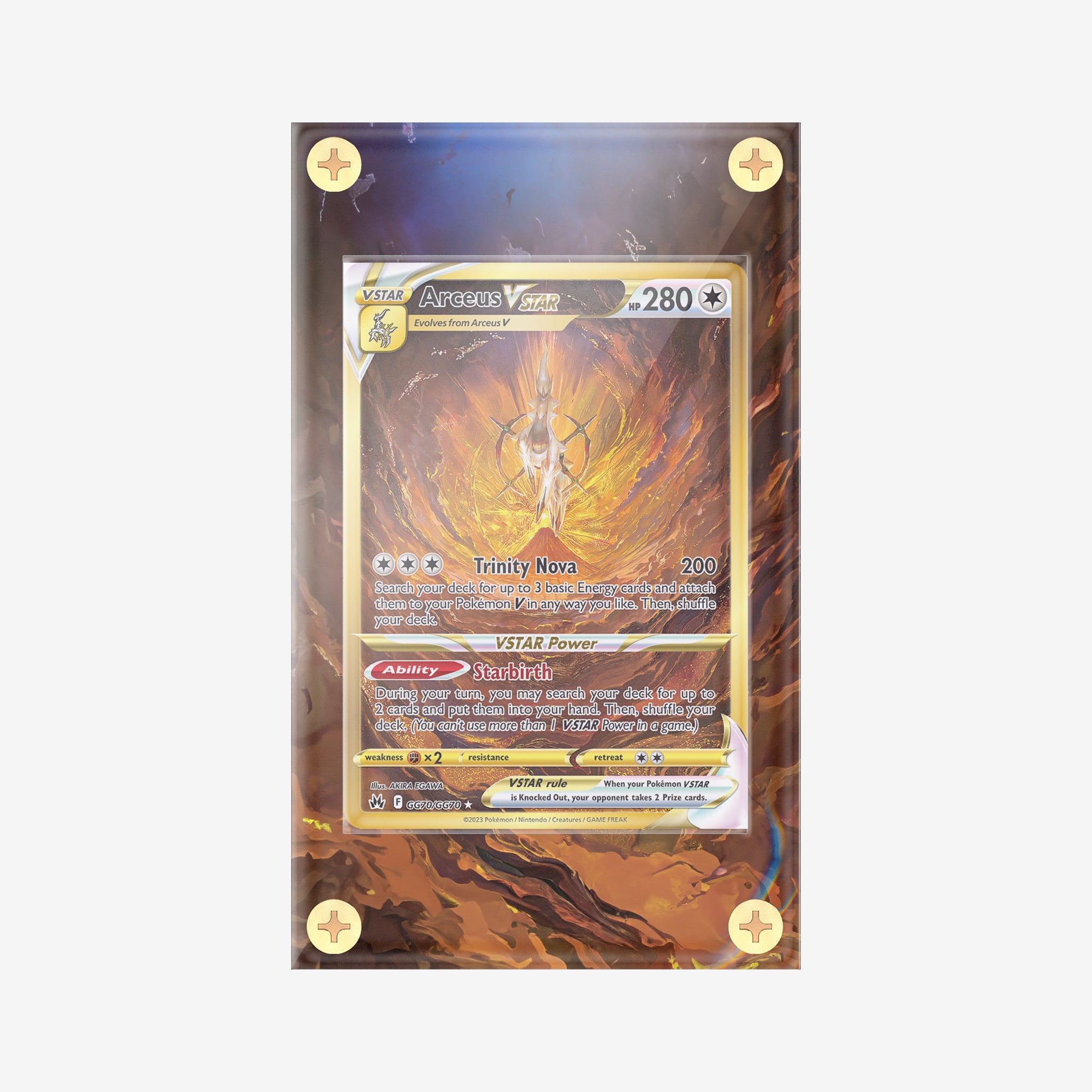Arceus VSTAR #GG67/GG70 : Crown Zenith - Pokemon Infinity Frames