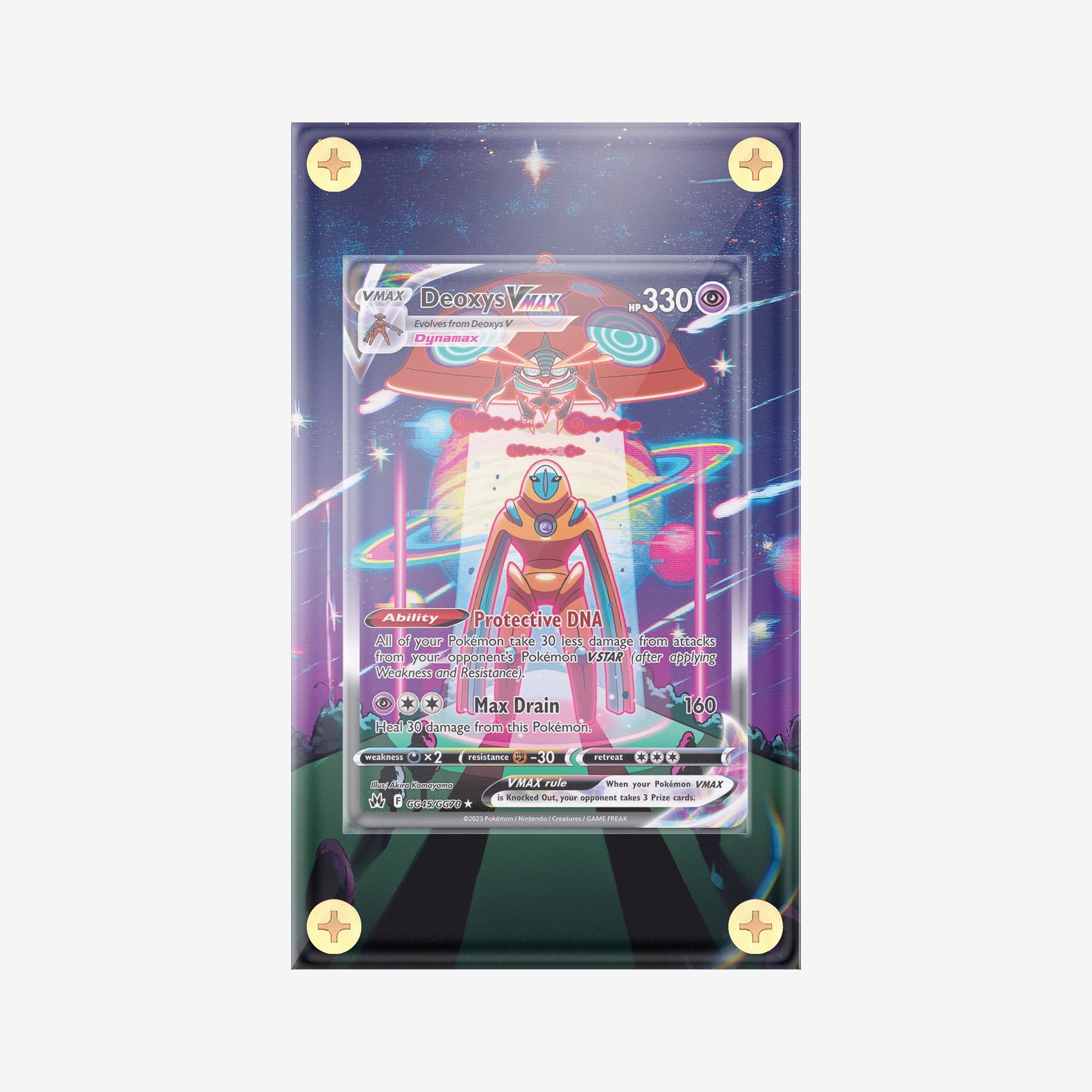 Deoxys VMAX #GG45/GG70 : Crown Zenith - Pokemon Infinity Frames