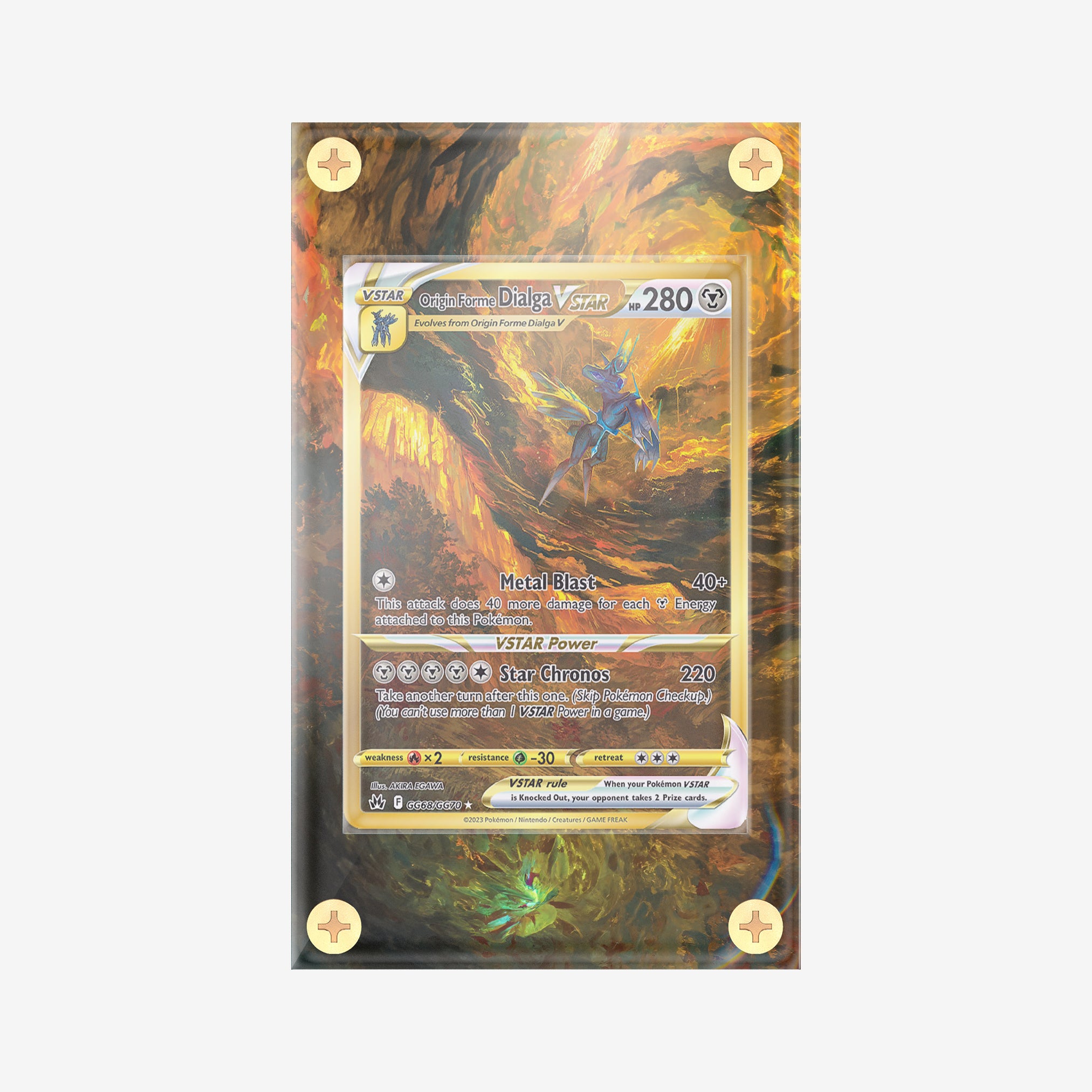 Dialga #GG68/GG70 : Crown Zenith - Pokemon Infinity Frames