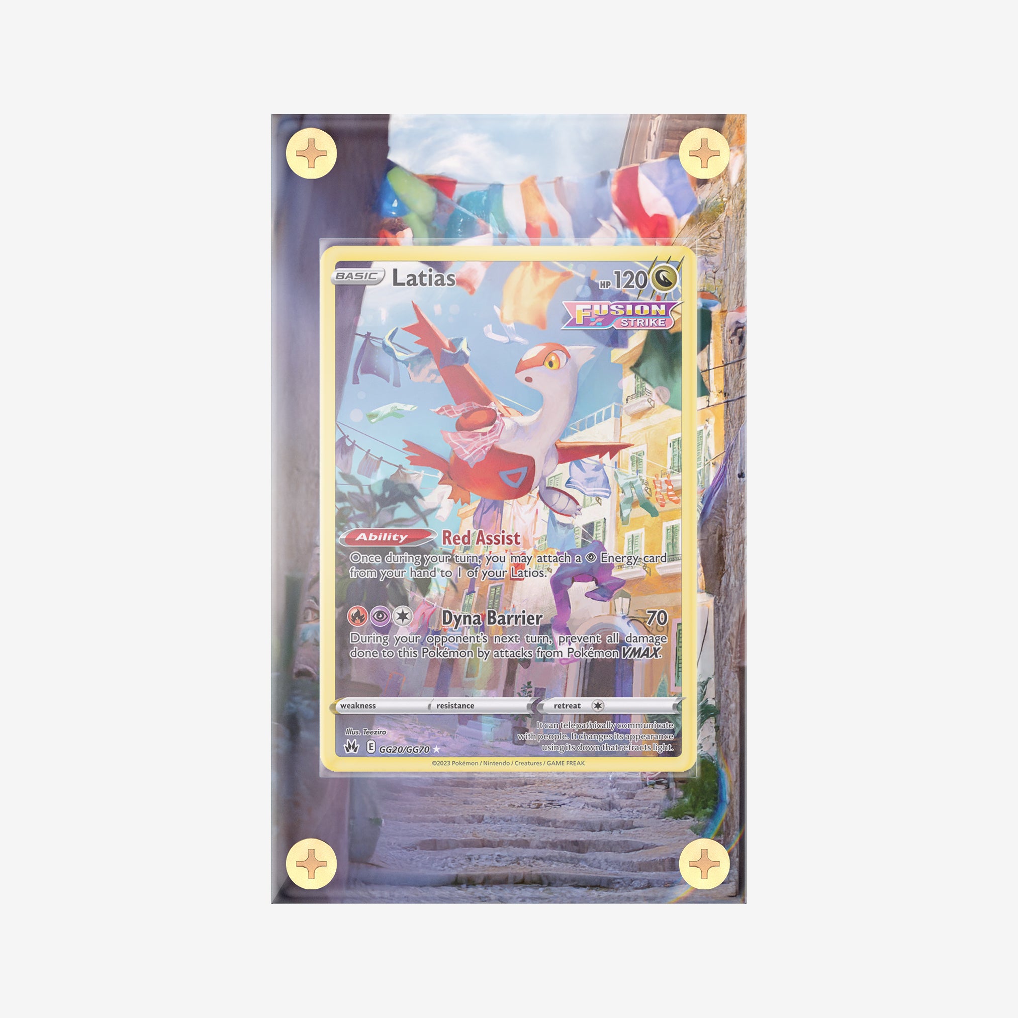 Latias #GG20/GG70 : Crown Zenith - Pokemon Infinity Frames