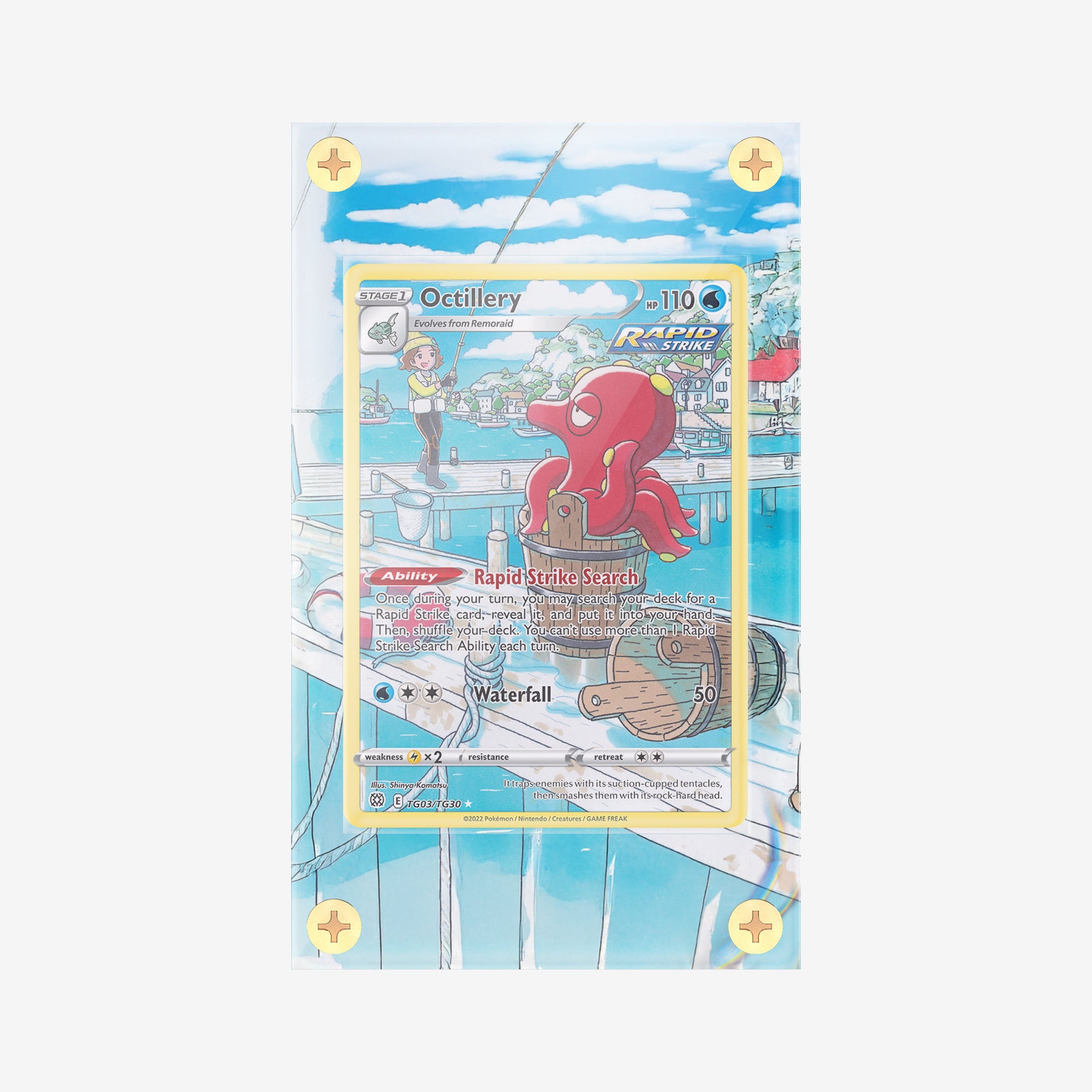 Octillery #TG03/TG30 : Brilliant Stars - Pokemon Infinity Frames