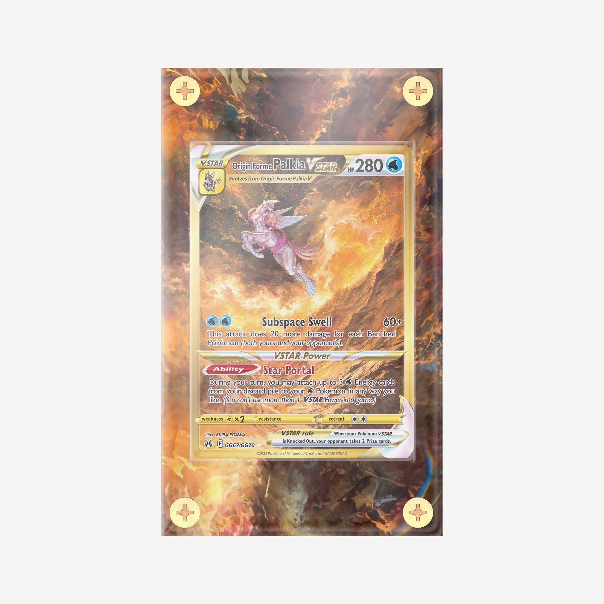 Origin Forme Palkia #GG67/GG70 : Crown Zenith - Pokemon Infinity Frames