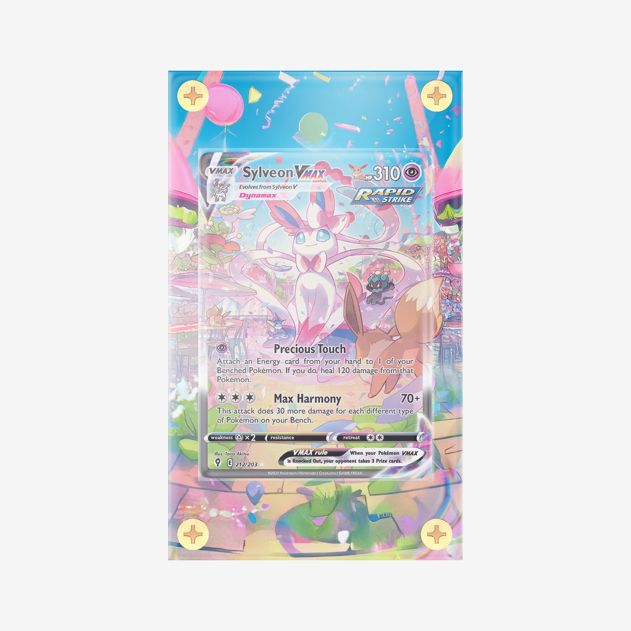 Sylveon VMAX 212/203: Evolving Skies - Pokemon Infinity Frames