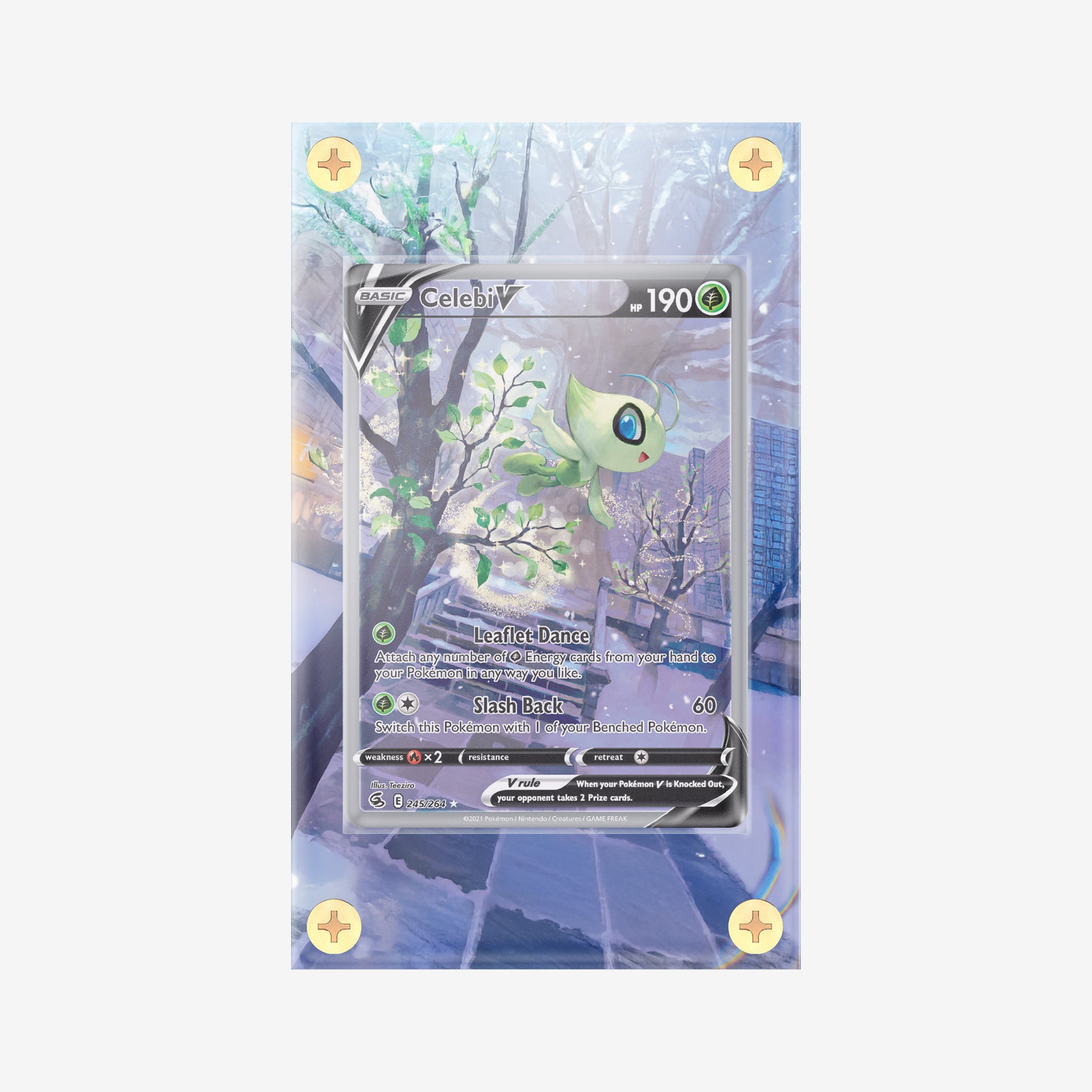 Celebi V #245/264 : Fusion Strike - Pokemon Infinity Frames