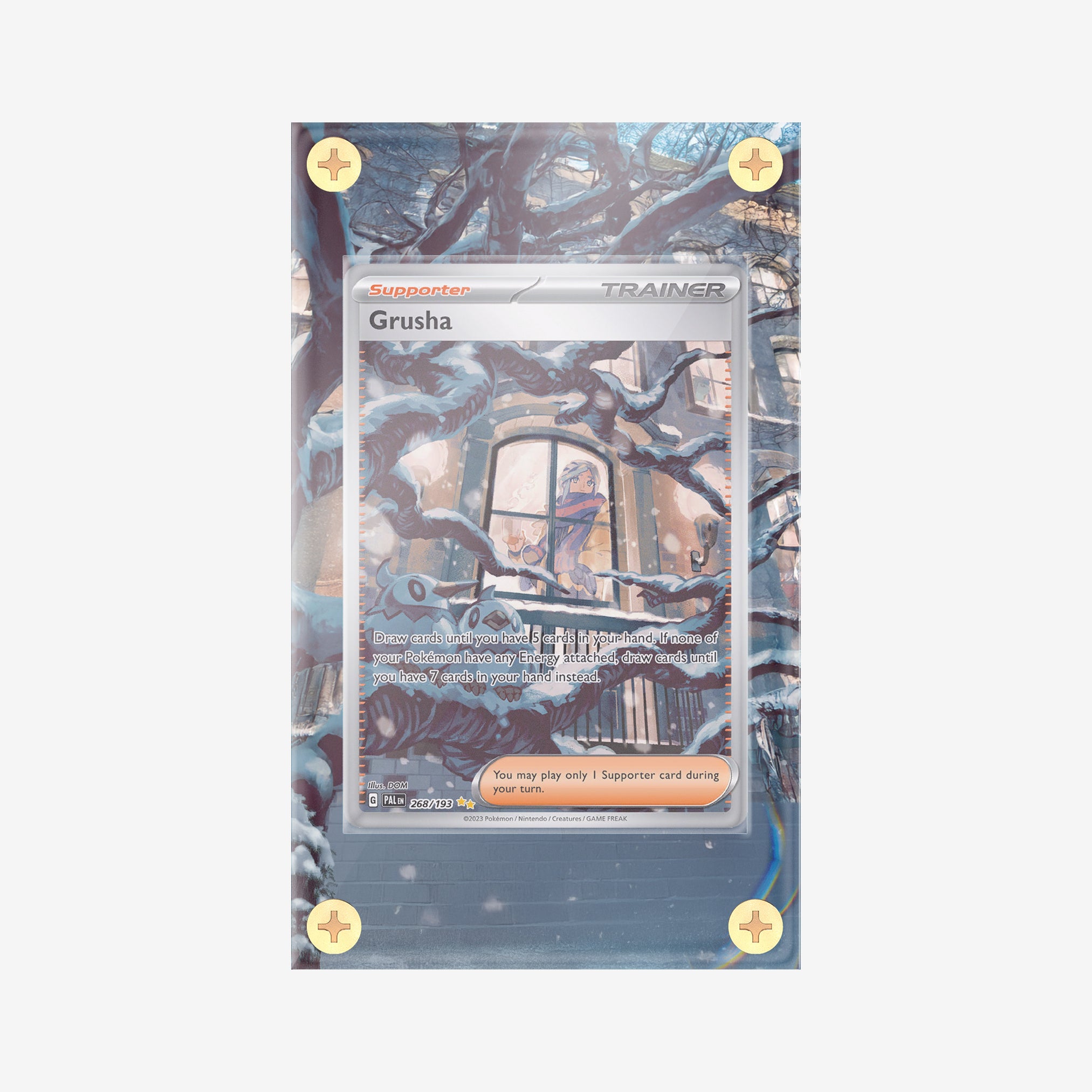 Grusha #268/193 : Paldea Evolved - Pokemon Infinity Frames