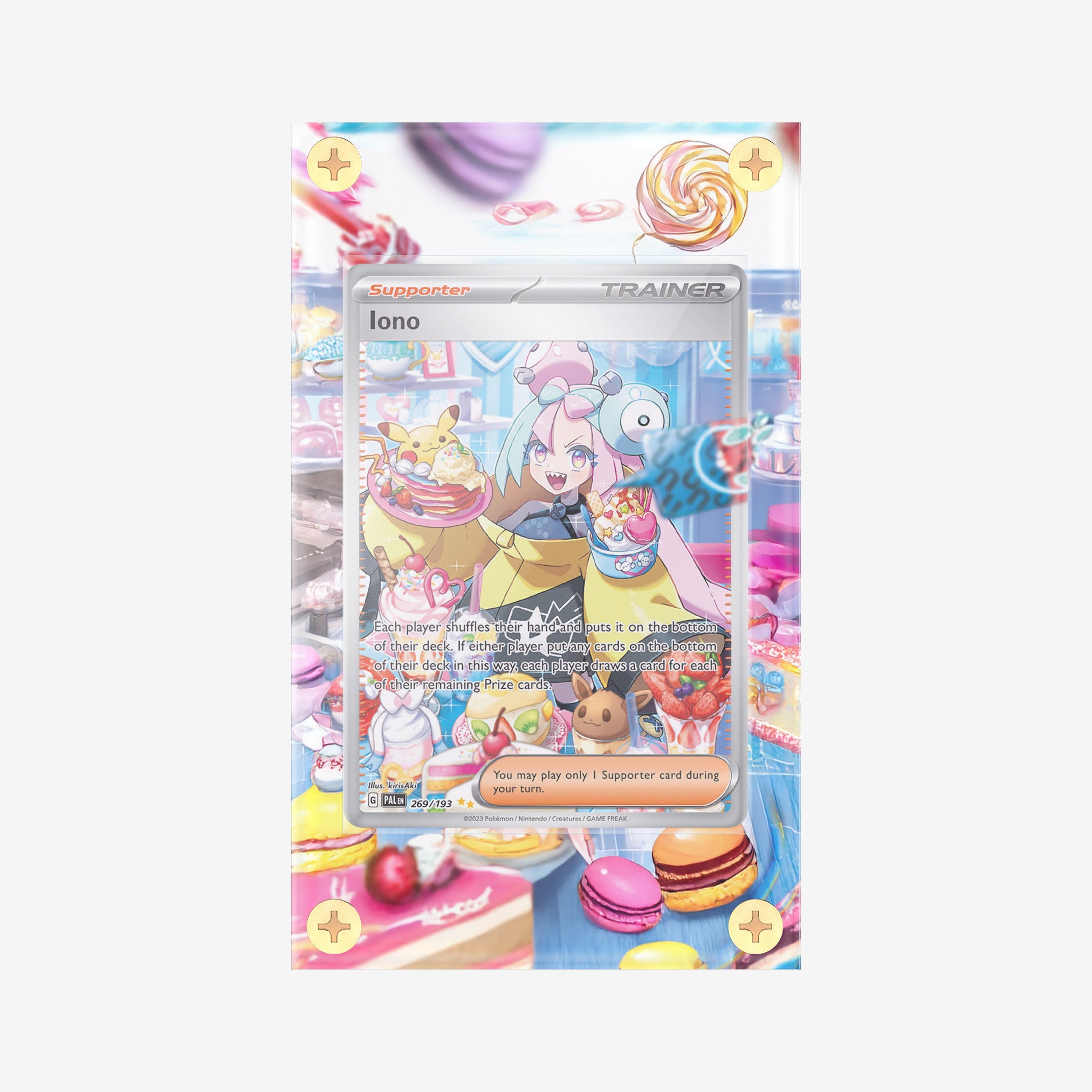Iono #269/193 : Paldea Evolved - Pokemon Infinity Frames