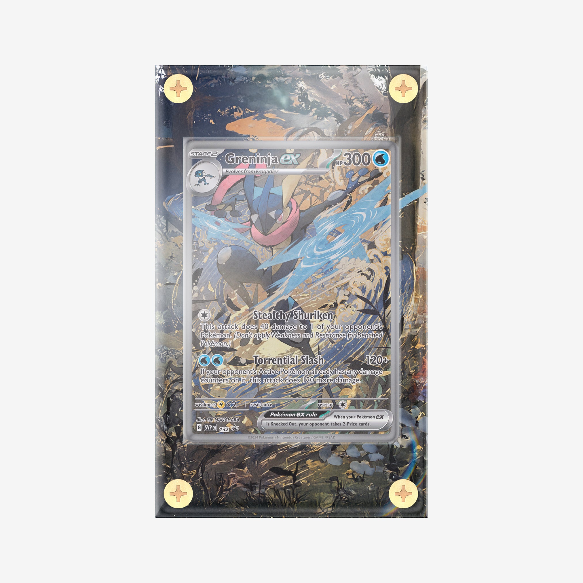 Greninja ex 132: PROMO - Pokemon Infinity Frames