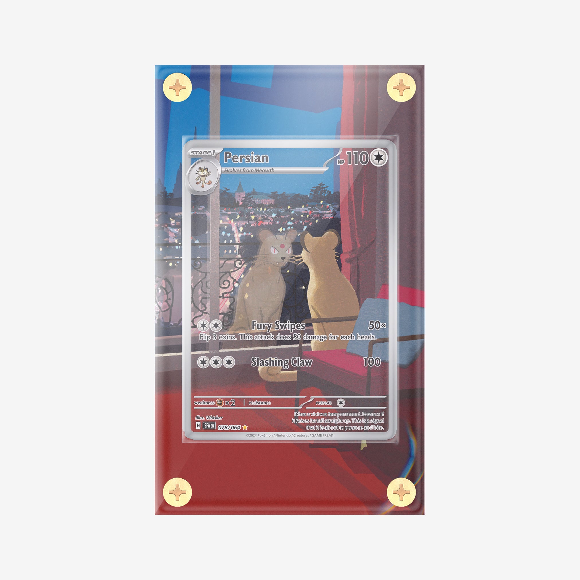 Persian #78/99 : Shrouded Fable - Pokemon Infinity Frames