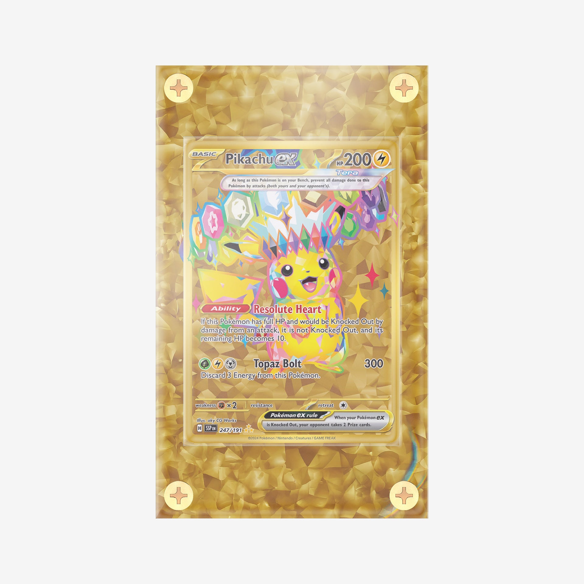 Pikachu #247/191 : Surging Sparks
