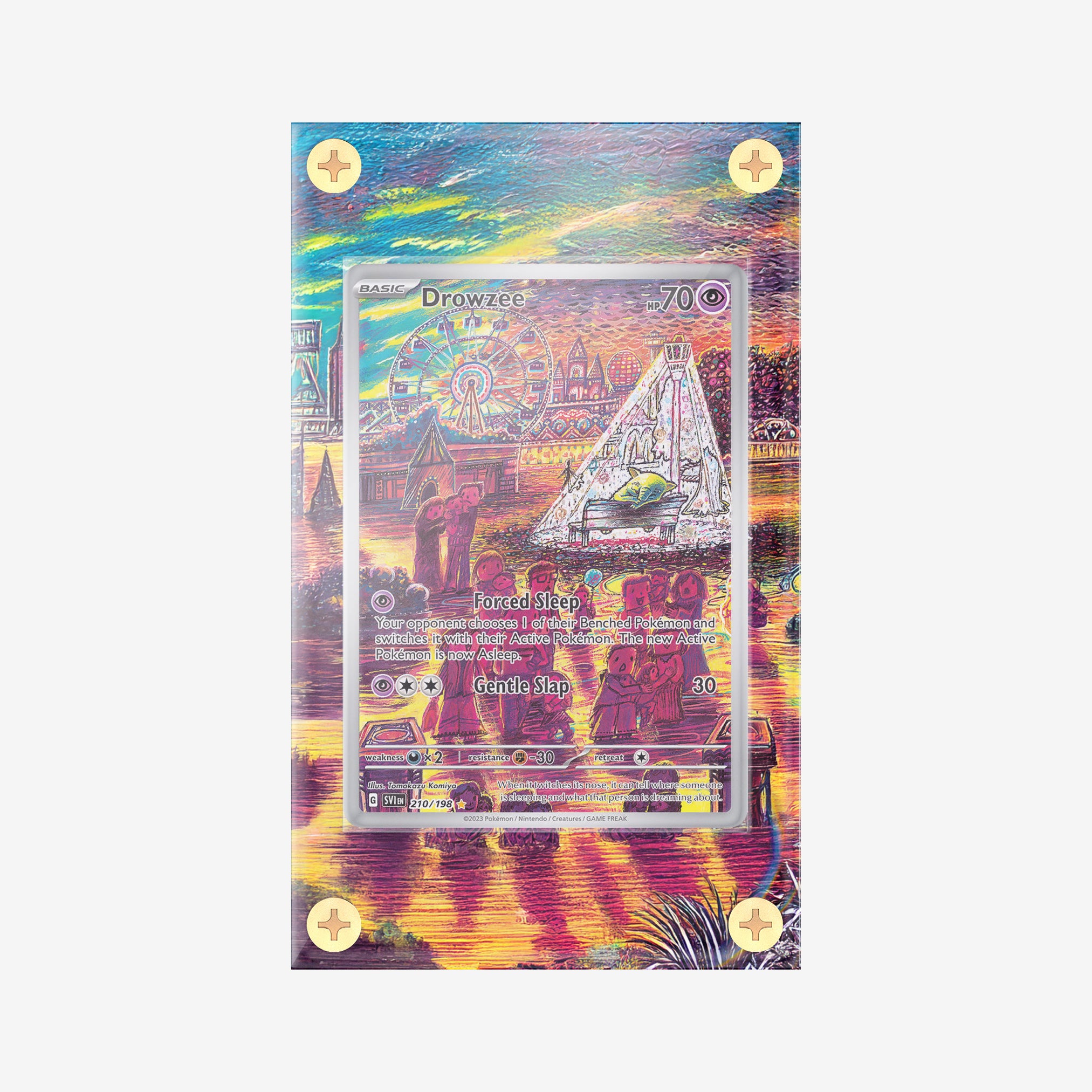 Drowzee #210/198 : S&V - Pokemon Infinity Frames