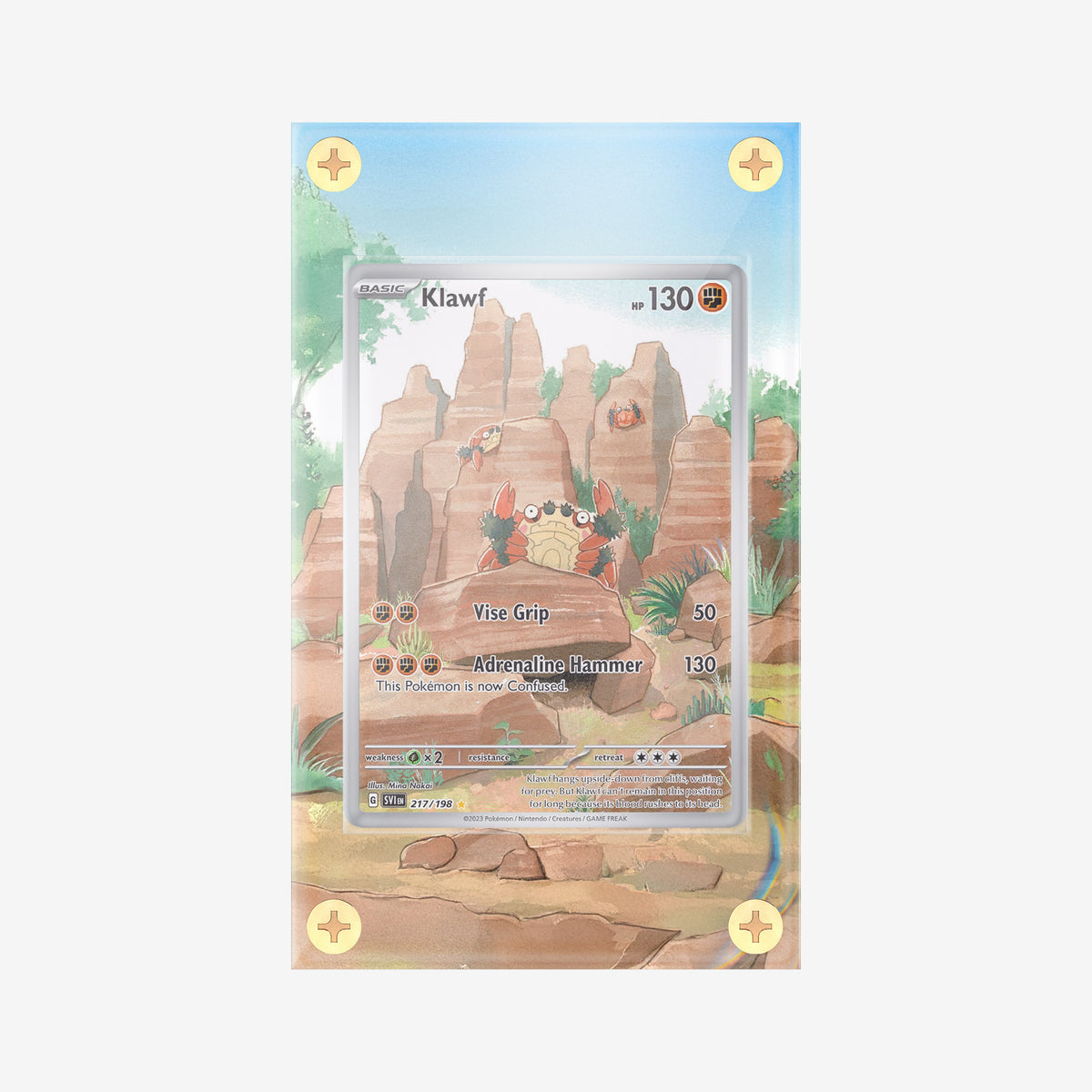 klawf full art pokemon card Klawf #217/198 : S&V