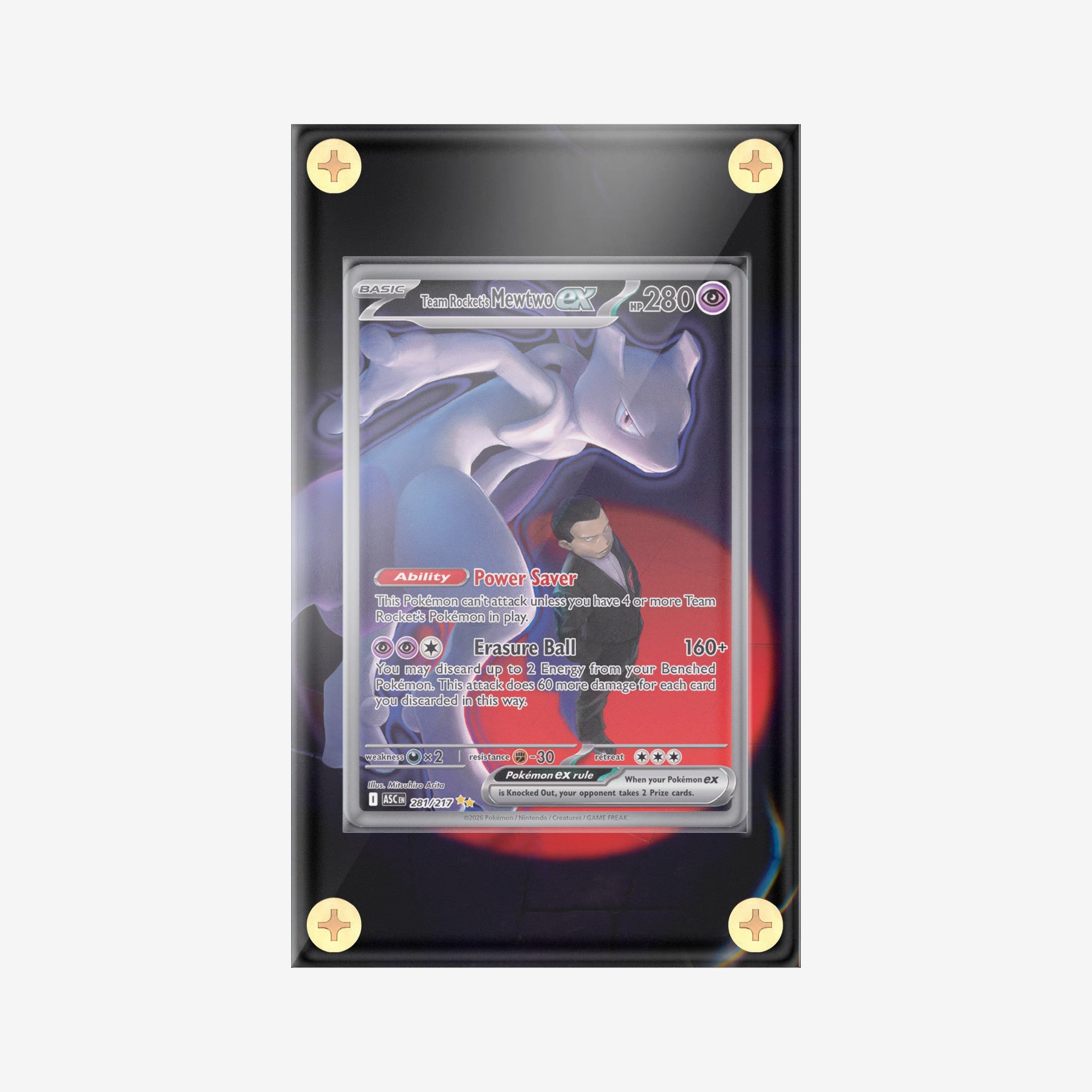 Team Rocket's Mewtwo SIR 281/217 - Ascended Heroes