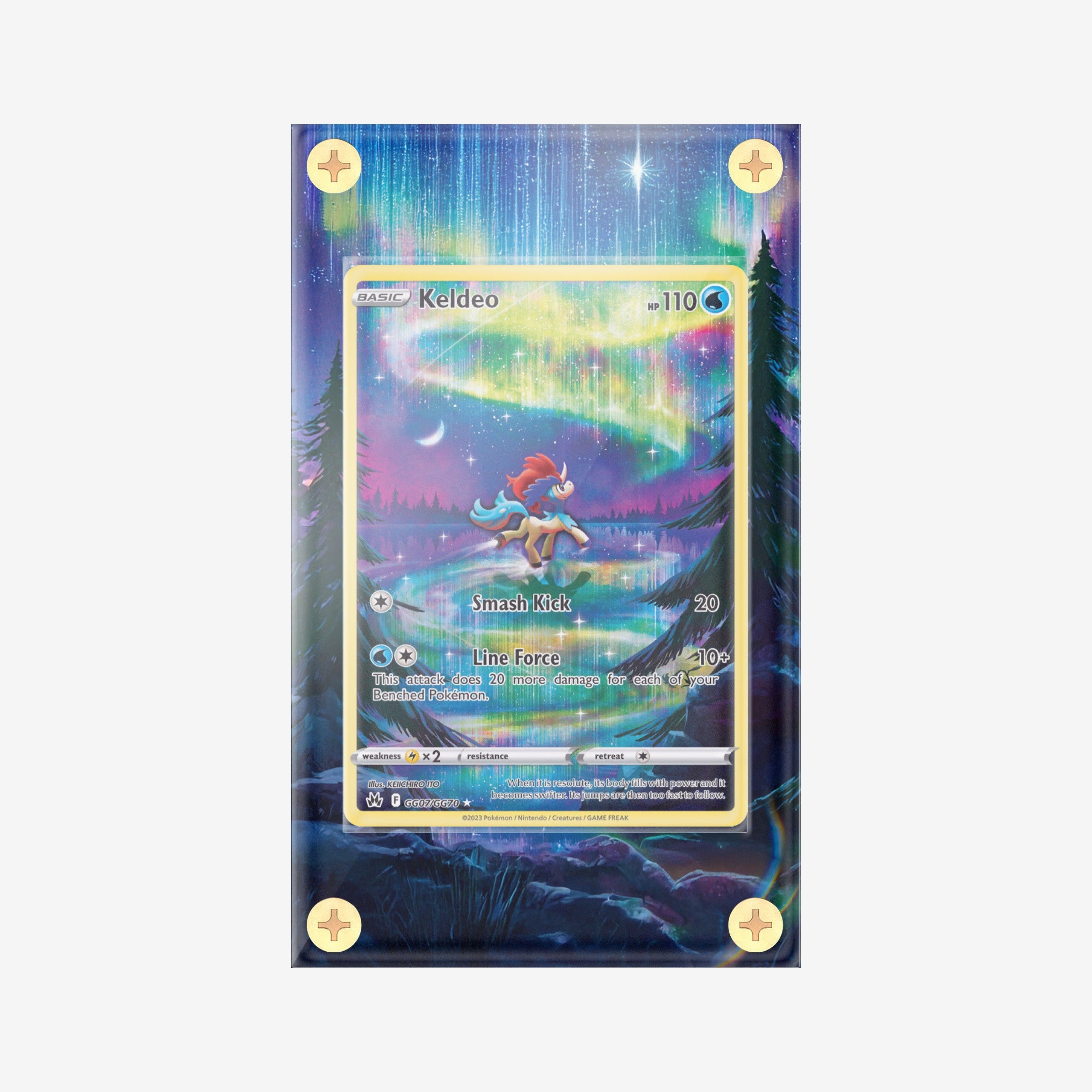 Keldeo GG07/GG70 - Crown Zenith